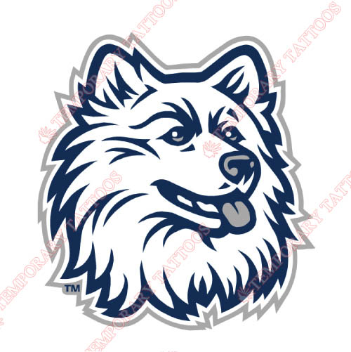 UConn Huskies Customize Temporary Tattoos Stickers NO.6661